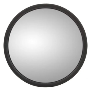 Stainless Steel 6" Round Universal-Mount Convex Blind Spot Mirror