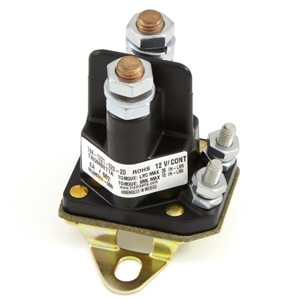 Continuous Duty High-Performance Solenoid – 100A, 12V, 2 Studs