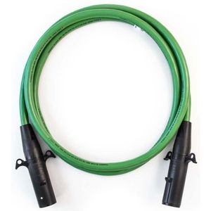 7-Way Nylon Connector Plugs w/ 12' Green ABS Straight Cable