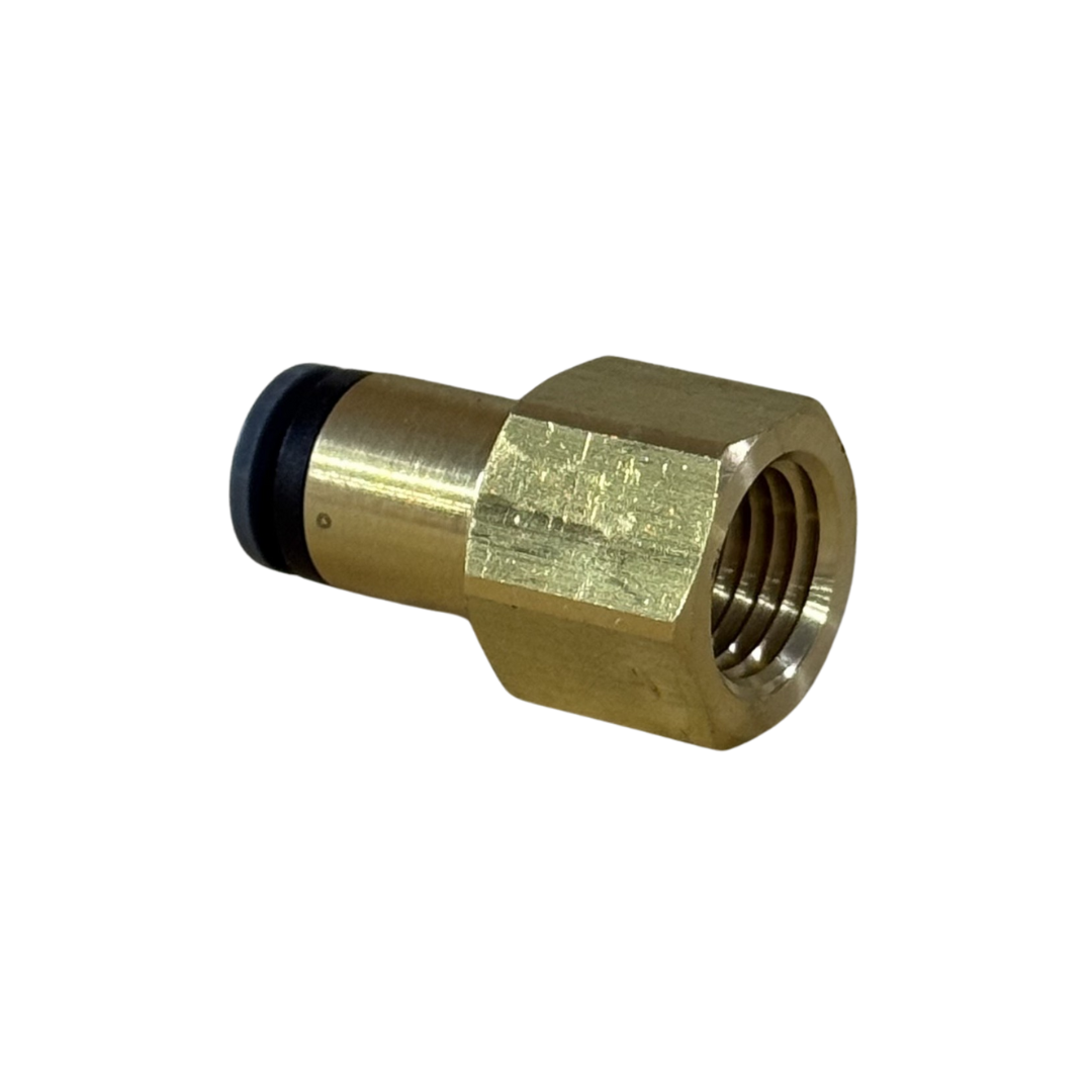 1/4" Tube x 1/4" Pipe Female Connector – Composite DOT Push-to-Connect Air Brake Fitting