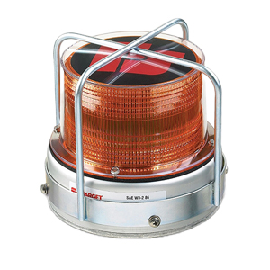 LED Beacon Light w/ 4 Flash Patterns - Class II, 12-24V (Amb)