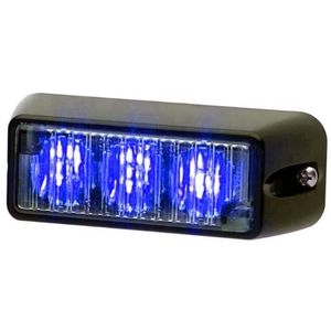 Super-LED® TIR3™ Horizontal Surface-Mount Directional Strobe Light - Class I, 12-24V (Blue)