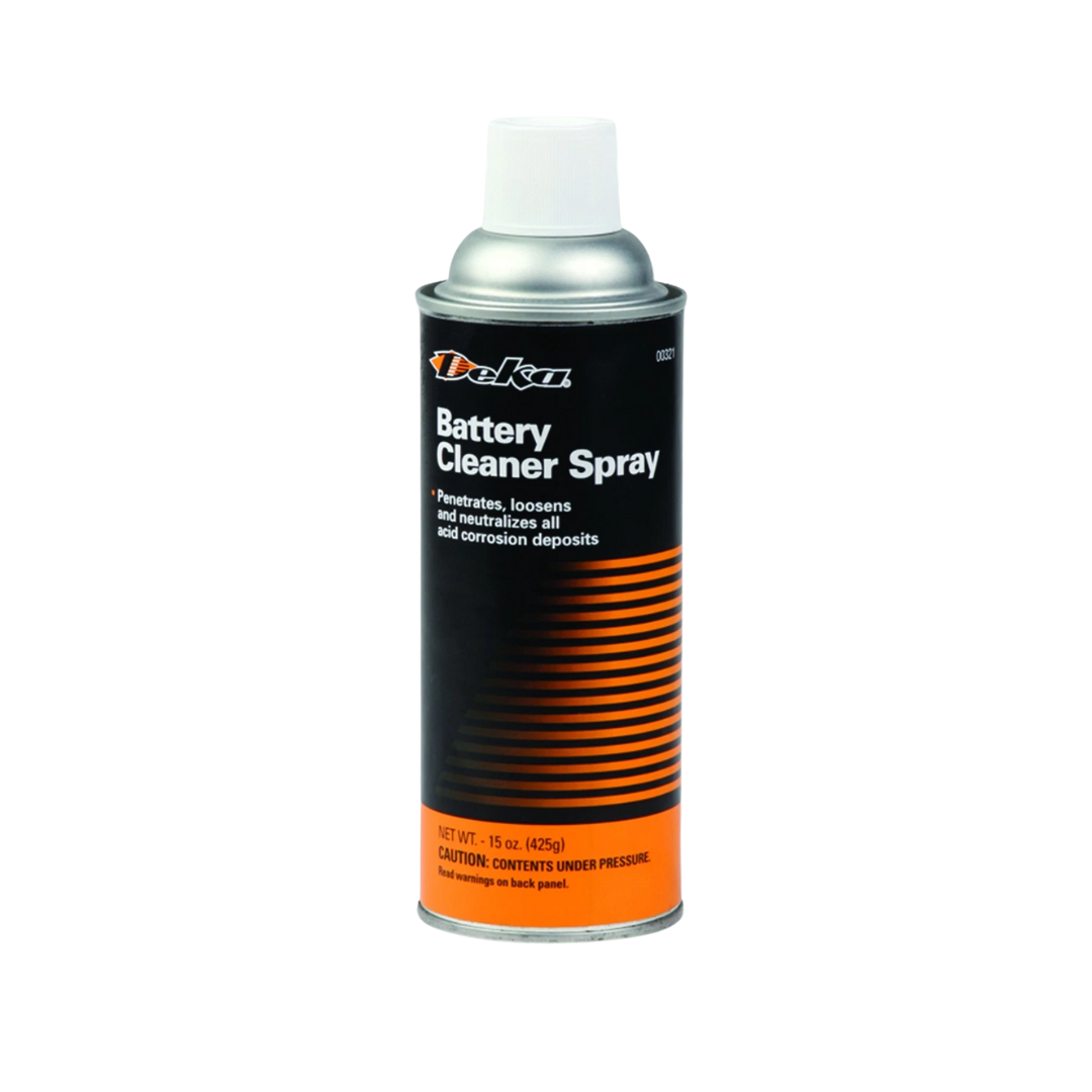 Battery Cleaner Spray Acid Indicator, 15 Ounce