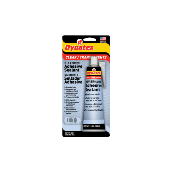 Clear RTV Silicone Adhesive/Sealant