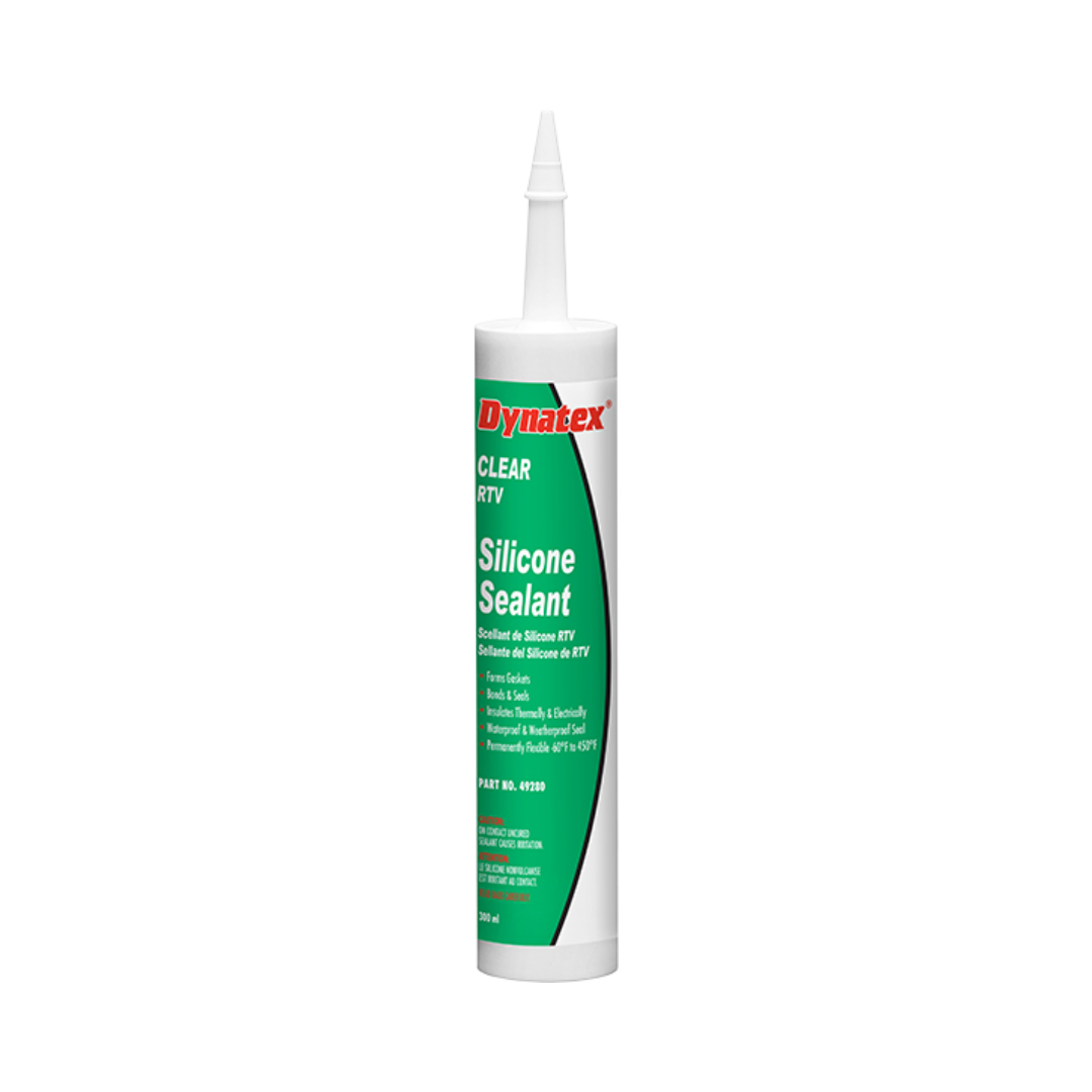 Industrial Grade Clear Silicone Sealant 143381 Cartridge