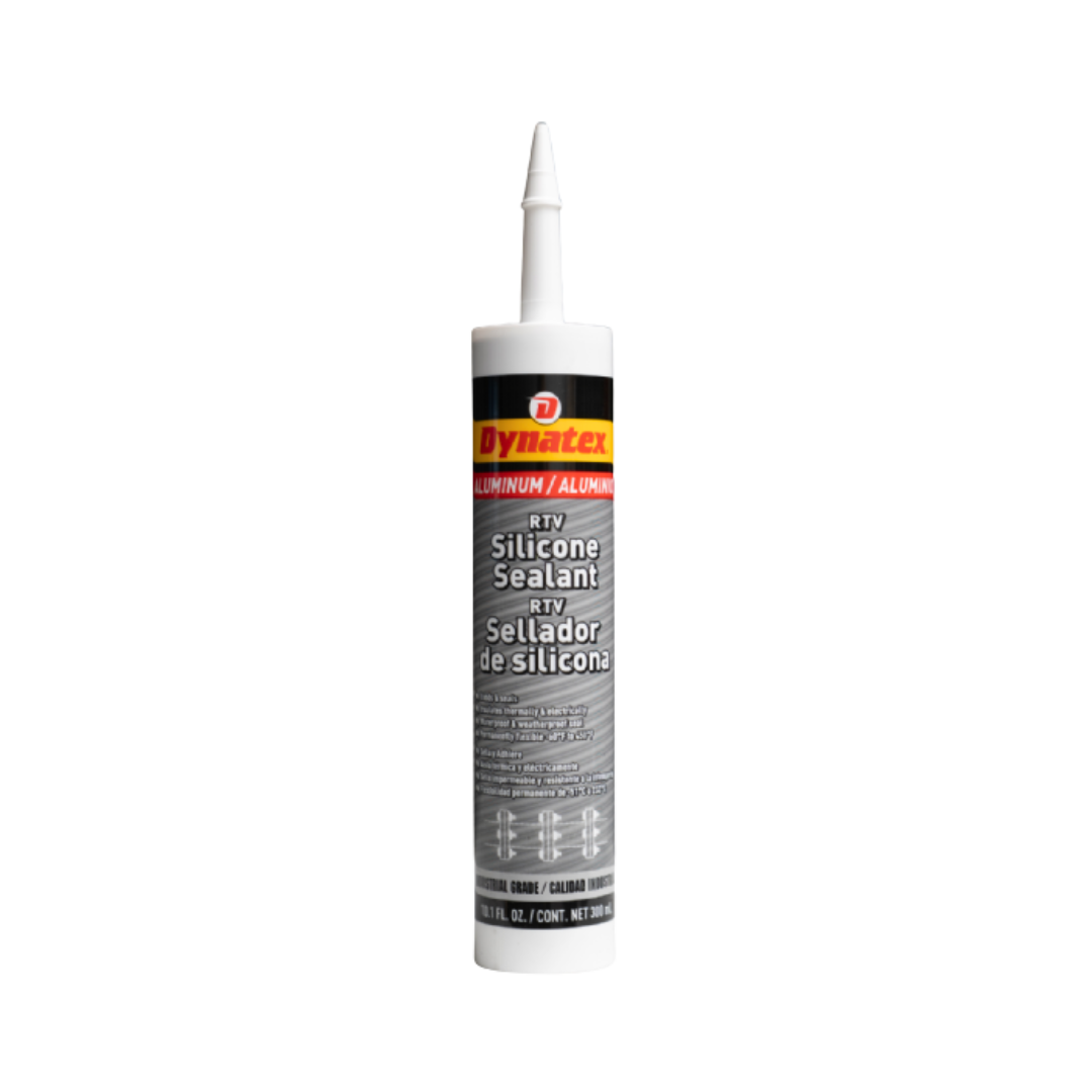 Aluminum Industrial Grade Silicone Sealant 143384 Cartridge