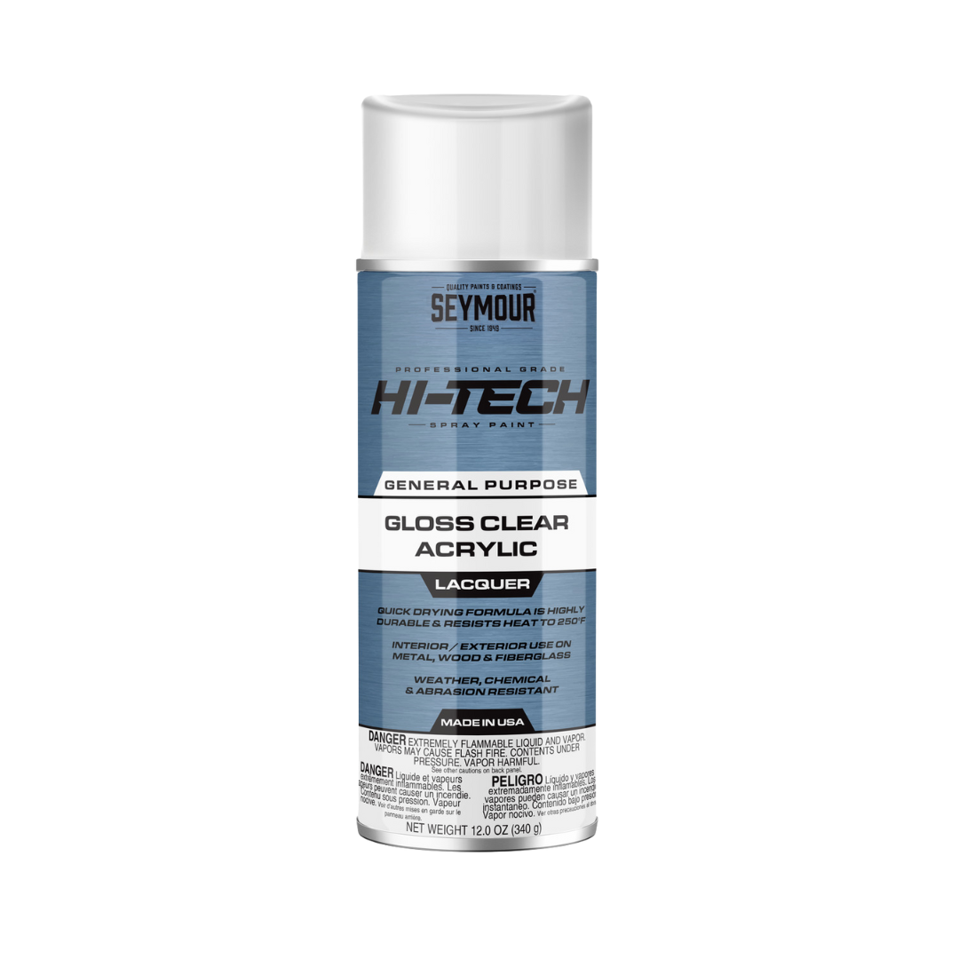 Seymour Hi-Tech Lacquer Gloss Clear Acrylic 12oz