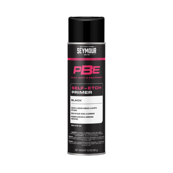 Seymour PBE Black Self-Etch Primer Aerosol 15 oz