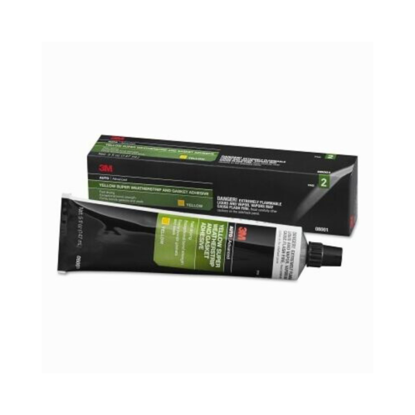 Yellow Super Weatherstrip And Gasket Adhesive, 5 oz