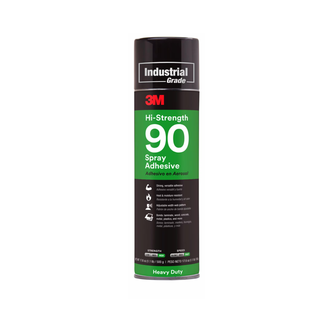 High-Strength 3M Hi-Strength 90 Spray Adhesive, 17.6 oz