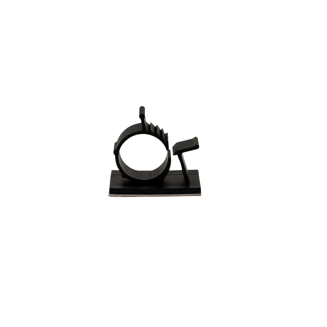 Adjustable Adhesive Nylon Cable Clamp 3/4"