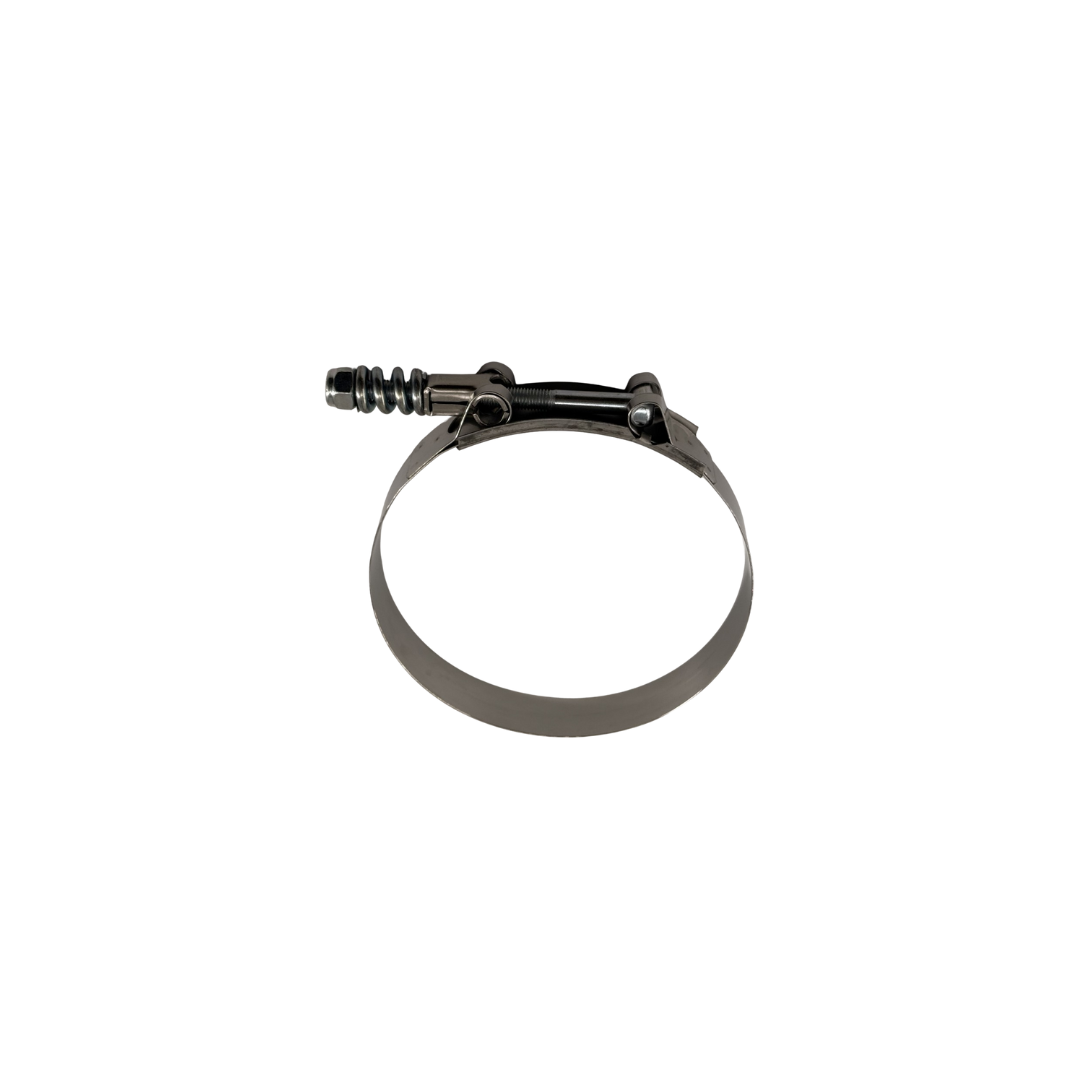 Spring-Loaded T-Bolt Hose Clamp 4-1/16" – 4-3/8"