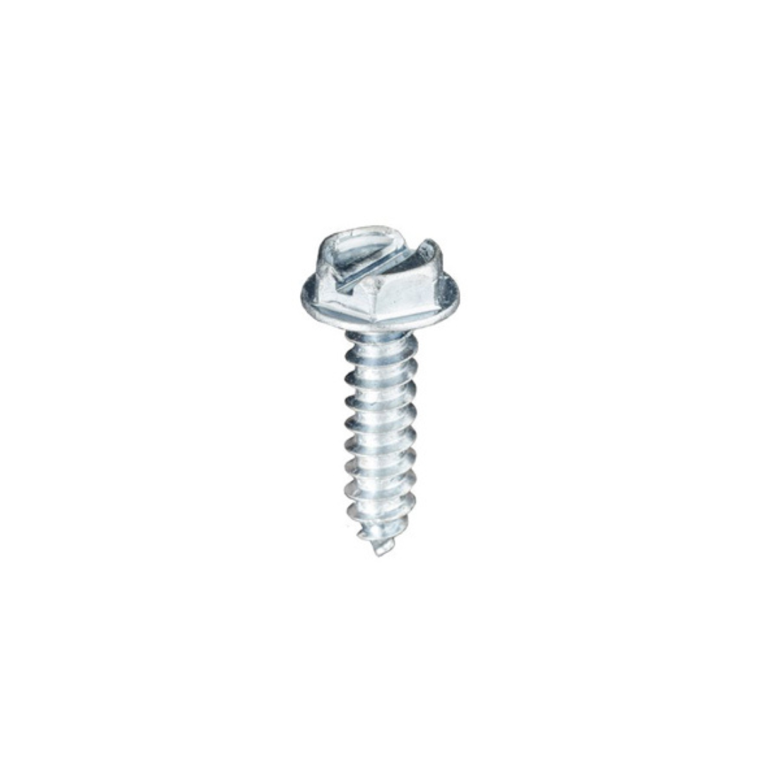 #10 x 1 Hex Washer Slotted Self-Tapping Screw