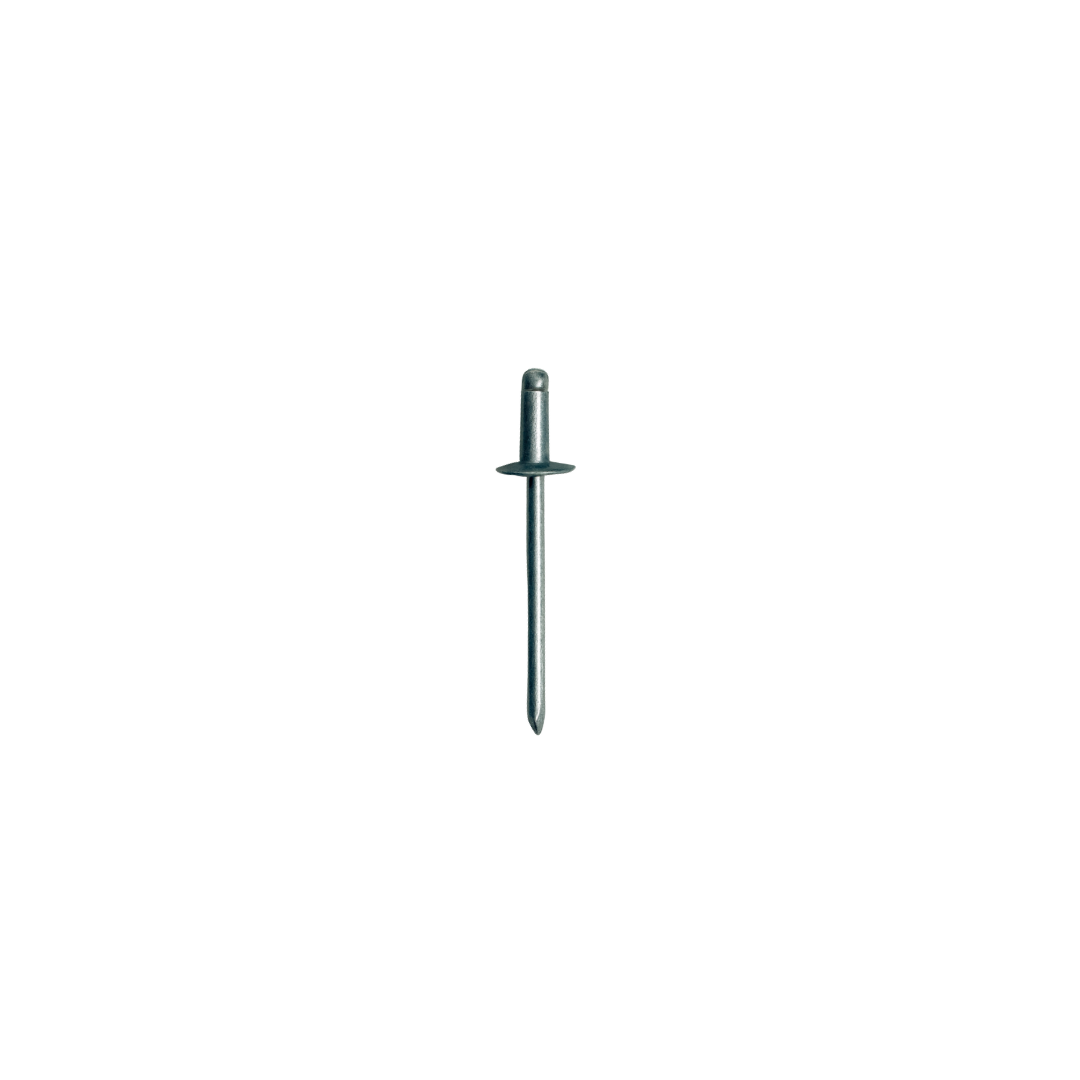 Large-Flange Steel Blind Rivet 3⁄16-in Grip Range