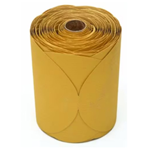 Gold Disc Roll – 6 Inch P80 Grit