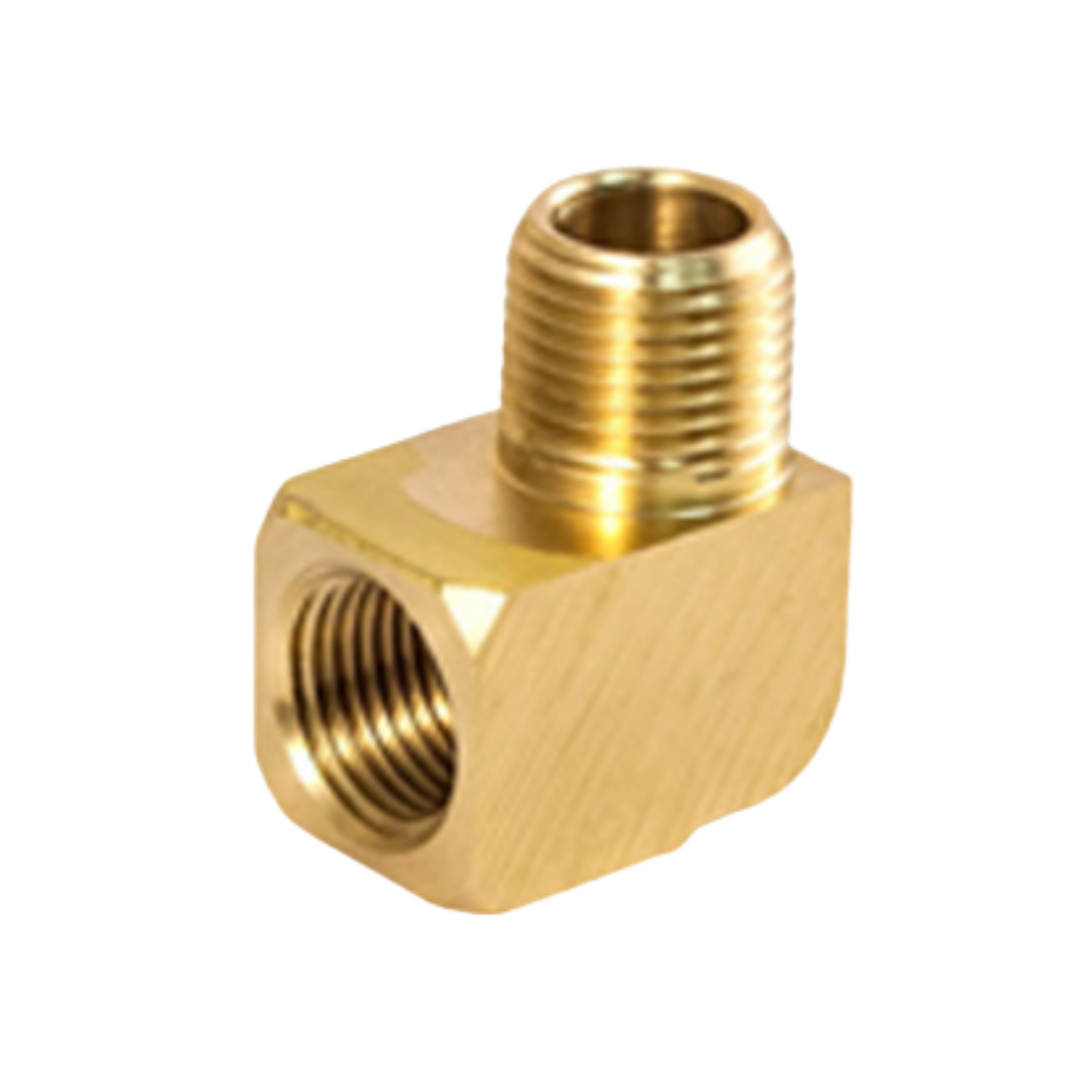 3/4" 90° Brass Street Elbow – Extruded