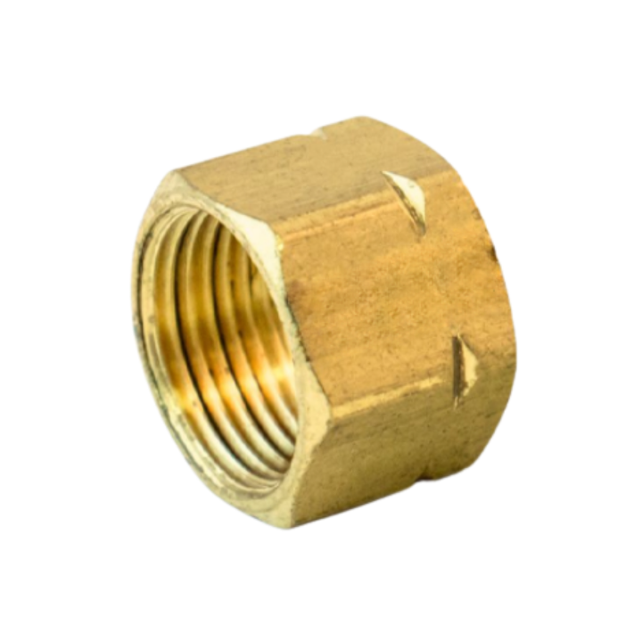 1/4" Brass Standard Compression Nut