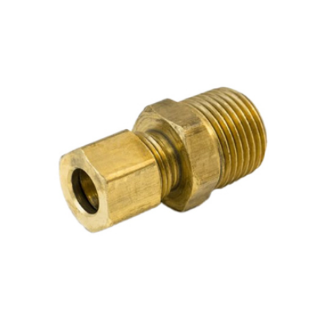1/2" Tube x 3/8" Male Pipe Thread Compression Connector