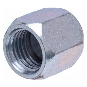 1/2" JIC 37° Flare Cap – Twin® Design, 7/8" Hex, Steel