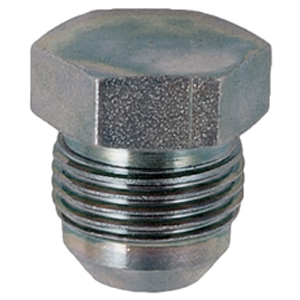JIC 37° Flare-Twin® Hex Head Plug – 1/4" Tube, 1/2" Hex, Steel