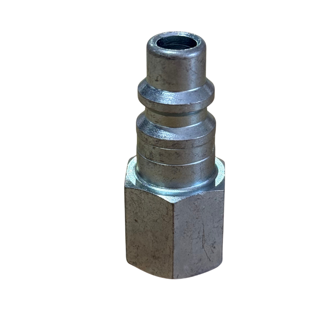 Dual Head Straight Foot Air Chuck with Extension – 1/4" FNPT, 150 PSI, Milton 693