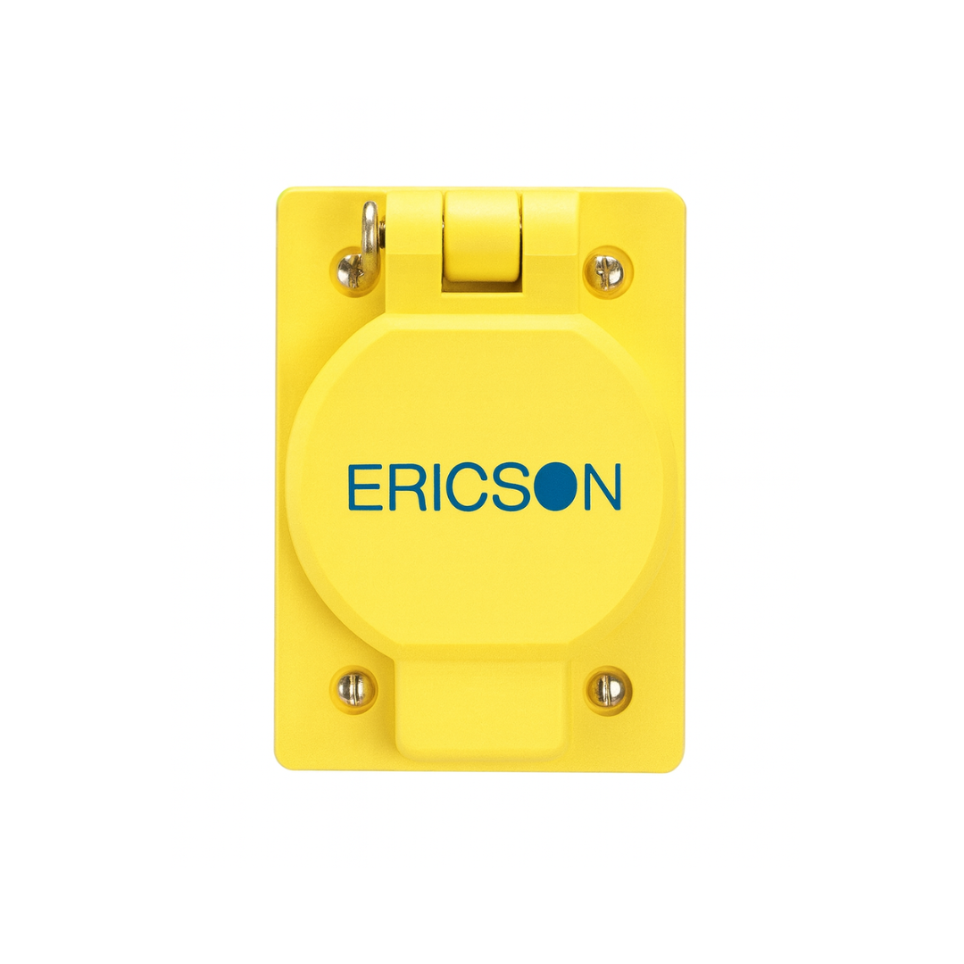 Ericson FS Watertight Flip-Lid Single Receptacle 5-15R
