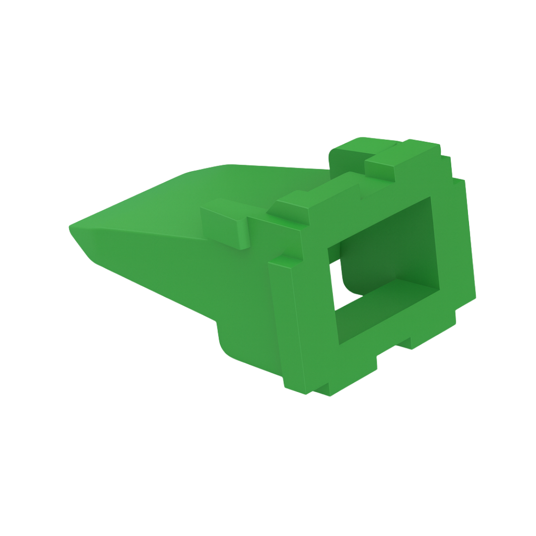 Amphenol AW4P 4-Position AT Series Receptacle Wedgelock