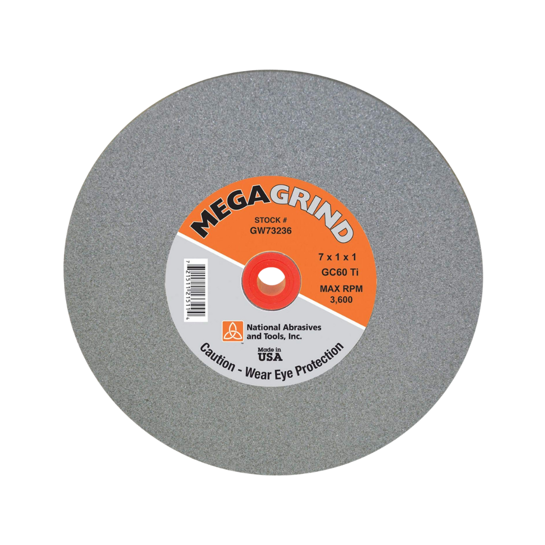 Alfa Tools 7" x 1/4" x 5/8"-11 Type 27 Grinding Wheel